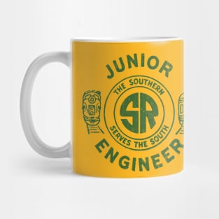 Southern Railroad Junior Engineer --- Vintage Style Faded Design Mug